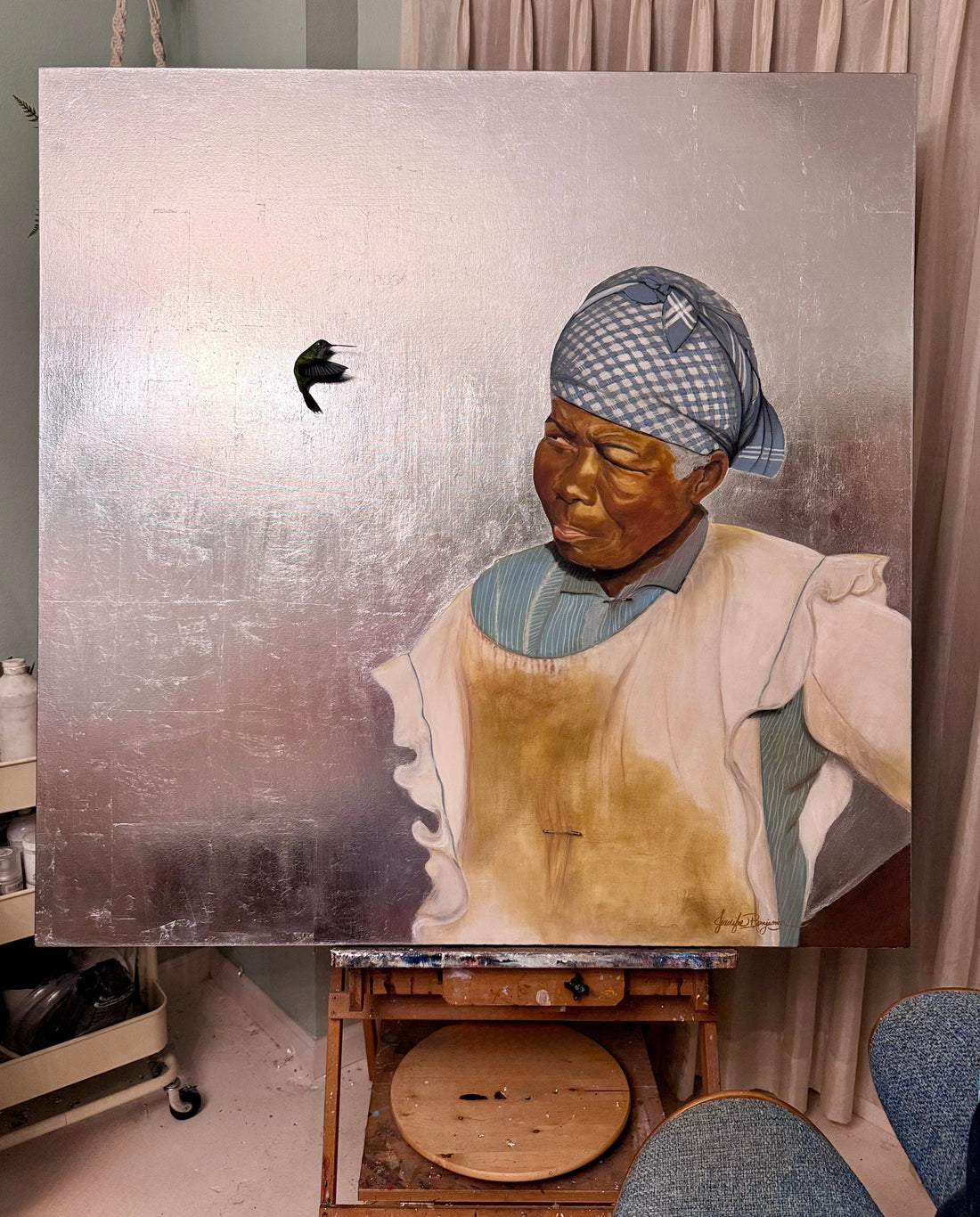 "El encuentro de dos guerreras" Featured in Orlando City Hall’s Art Gallery