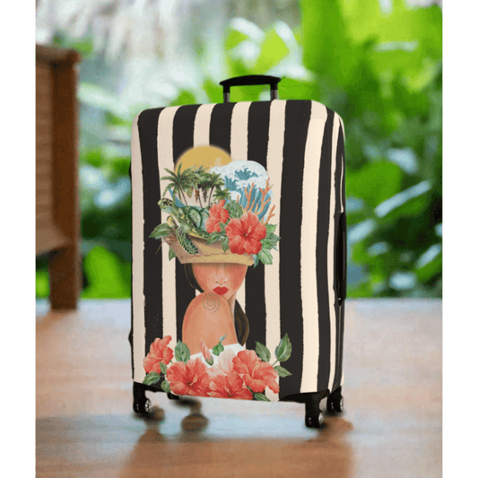 "Las Costas De Mi Pais" Designer Luggage Covers