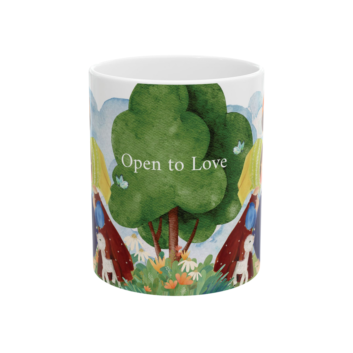 "Open to Love" Inspirational Mug