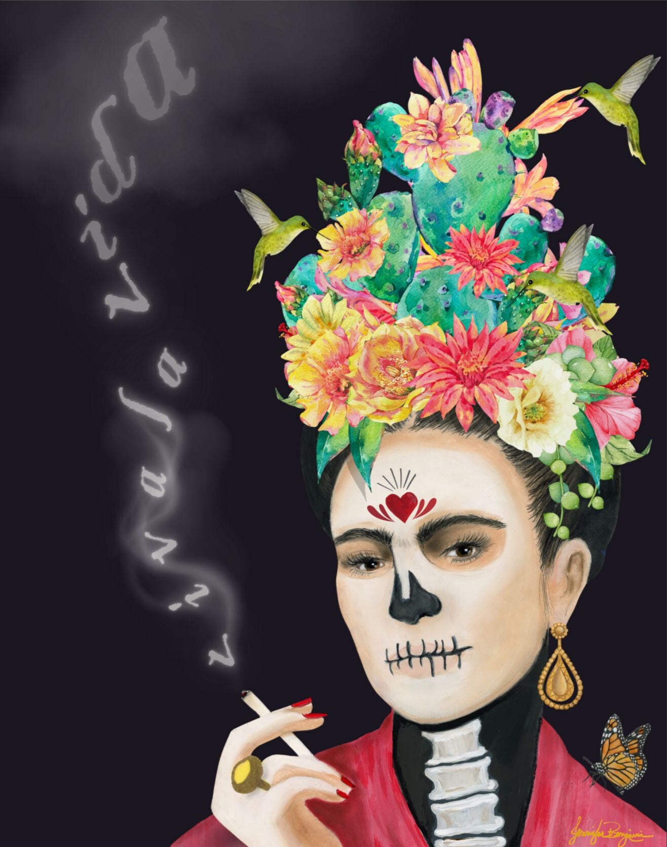 "Viva La Vida" Catrina Fine Art Print