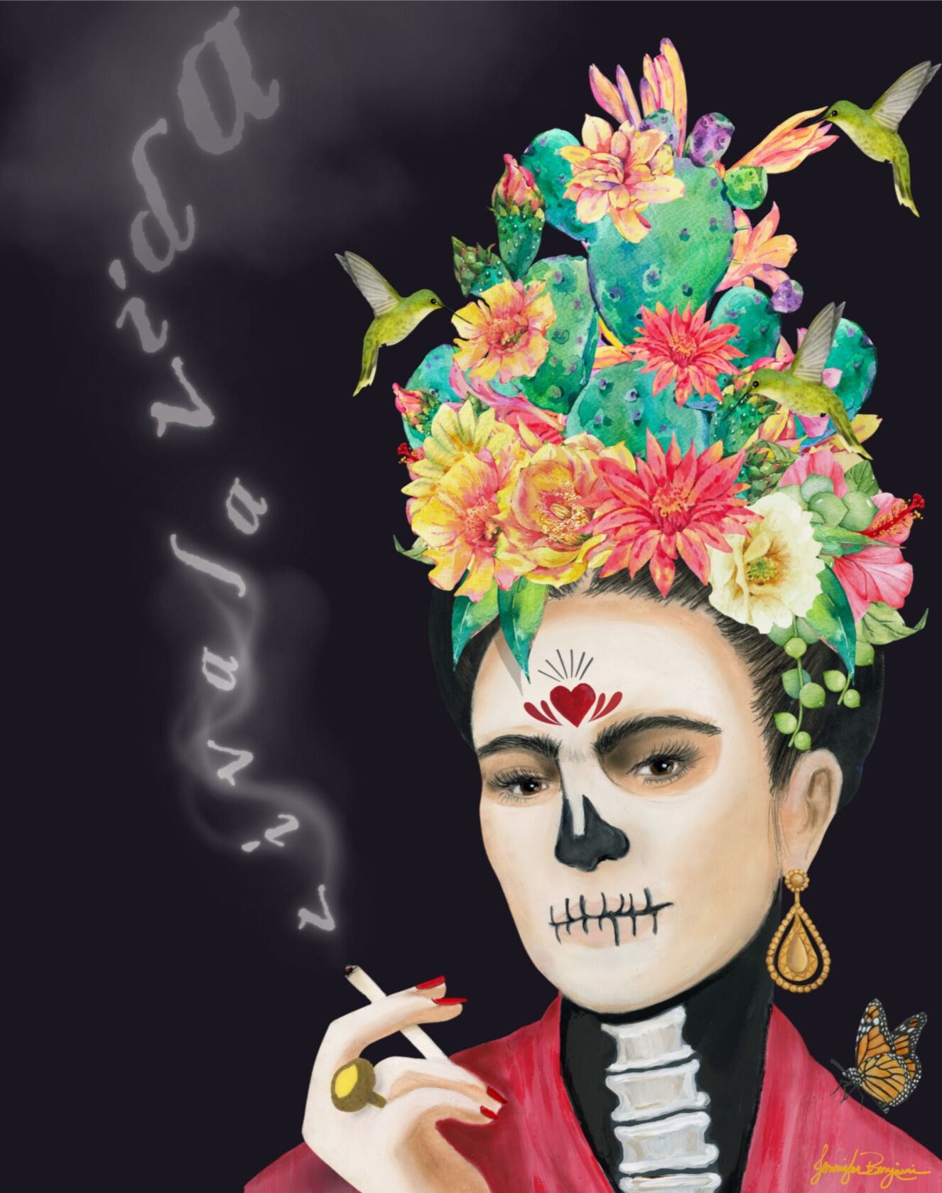 "Viva La Vida" Catrina Fine Art Print