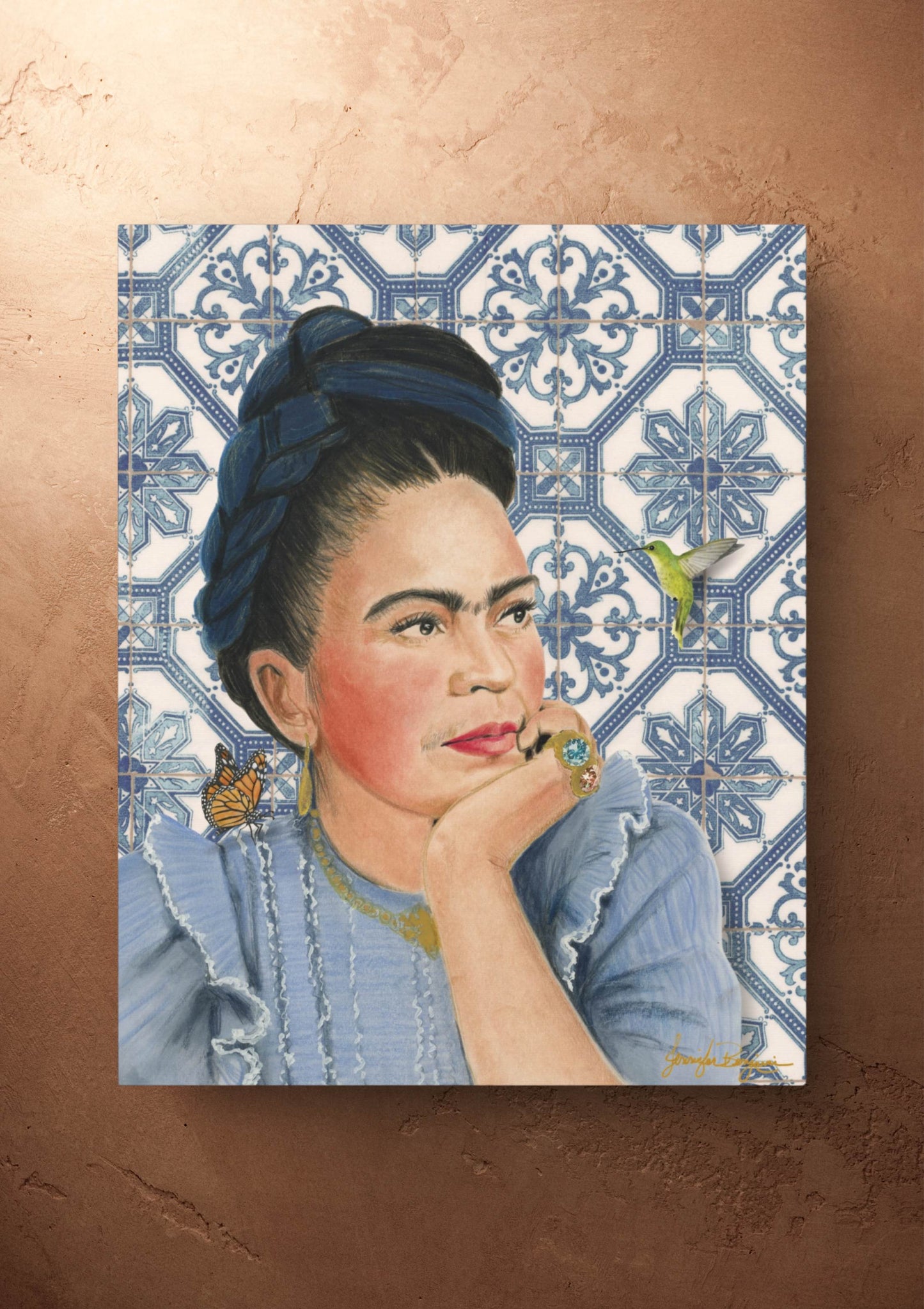 Frida Soñando Despierta Canvas