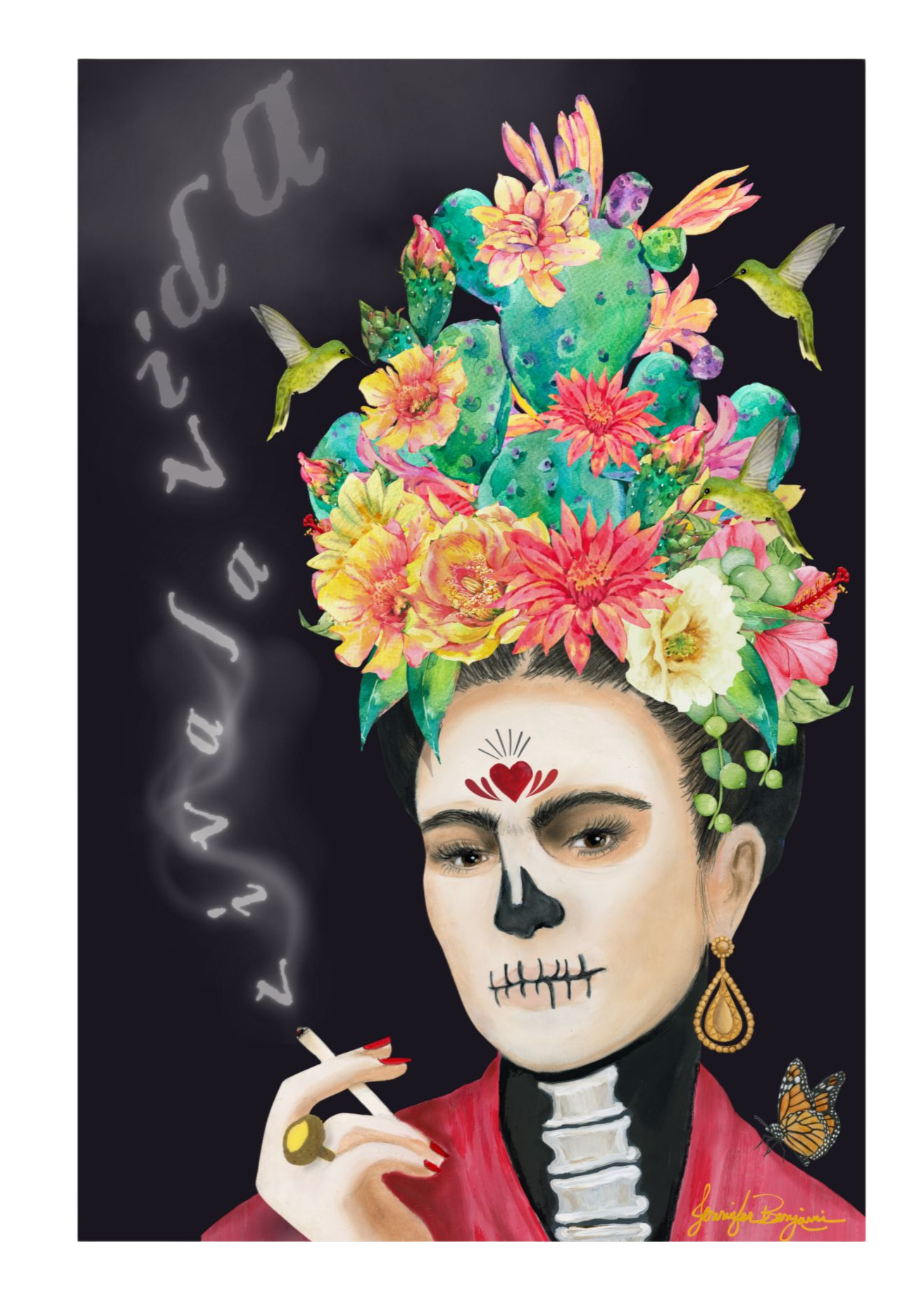 "Viva La Vida" Catrina Fine Art Print