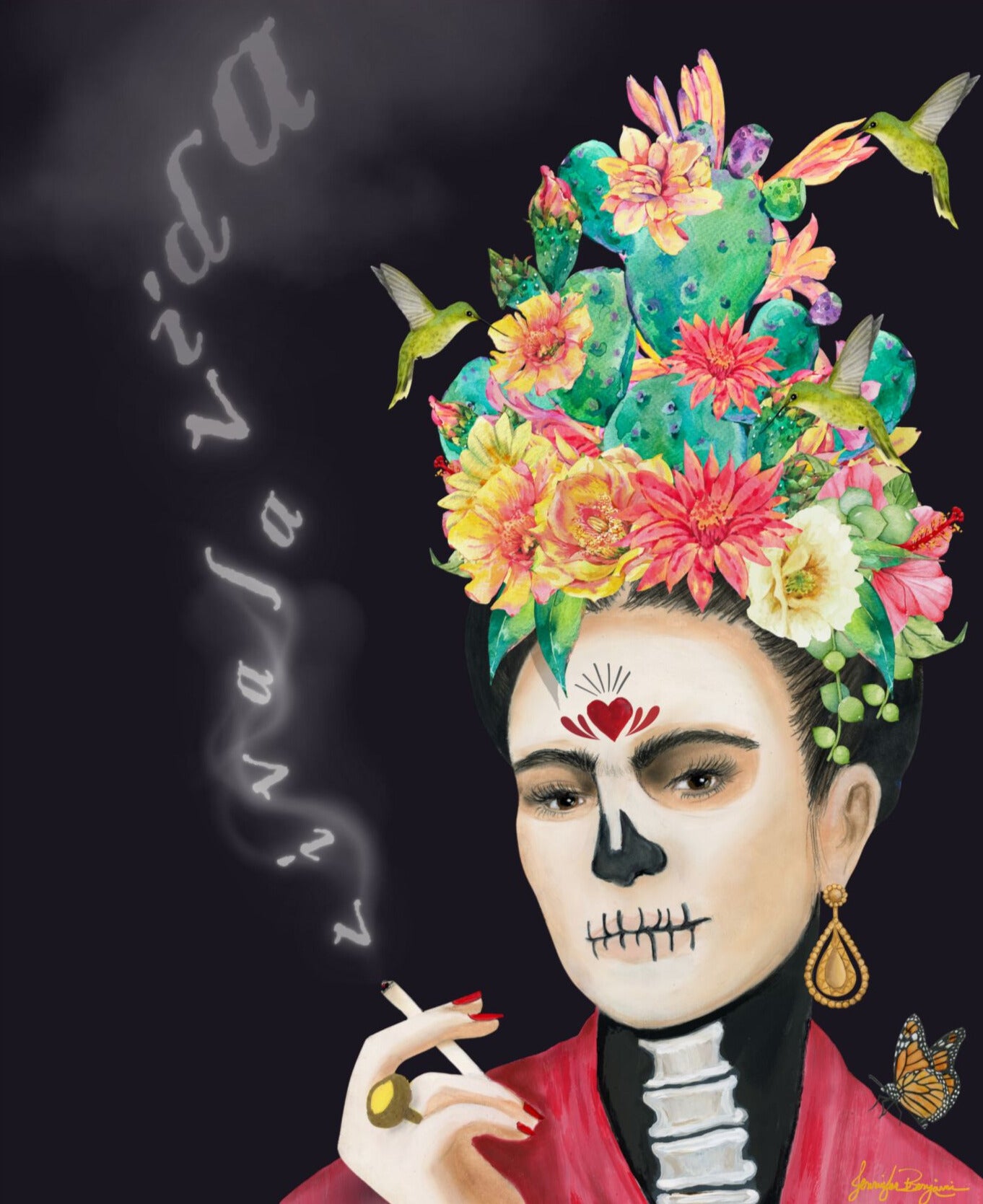 "Viva La Vida" Catrina Fine Art Print