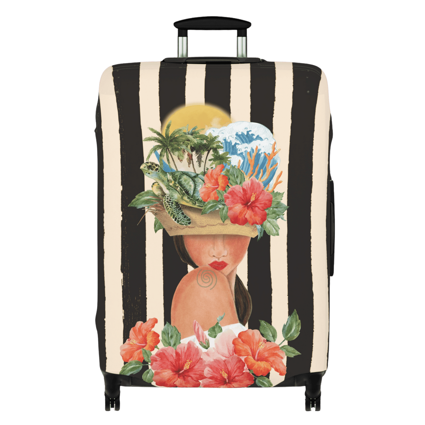 "Las Costas De Mi Pais" Designer Luggage Covers