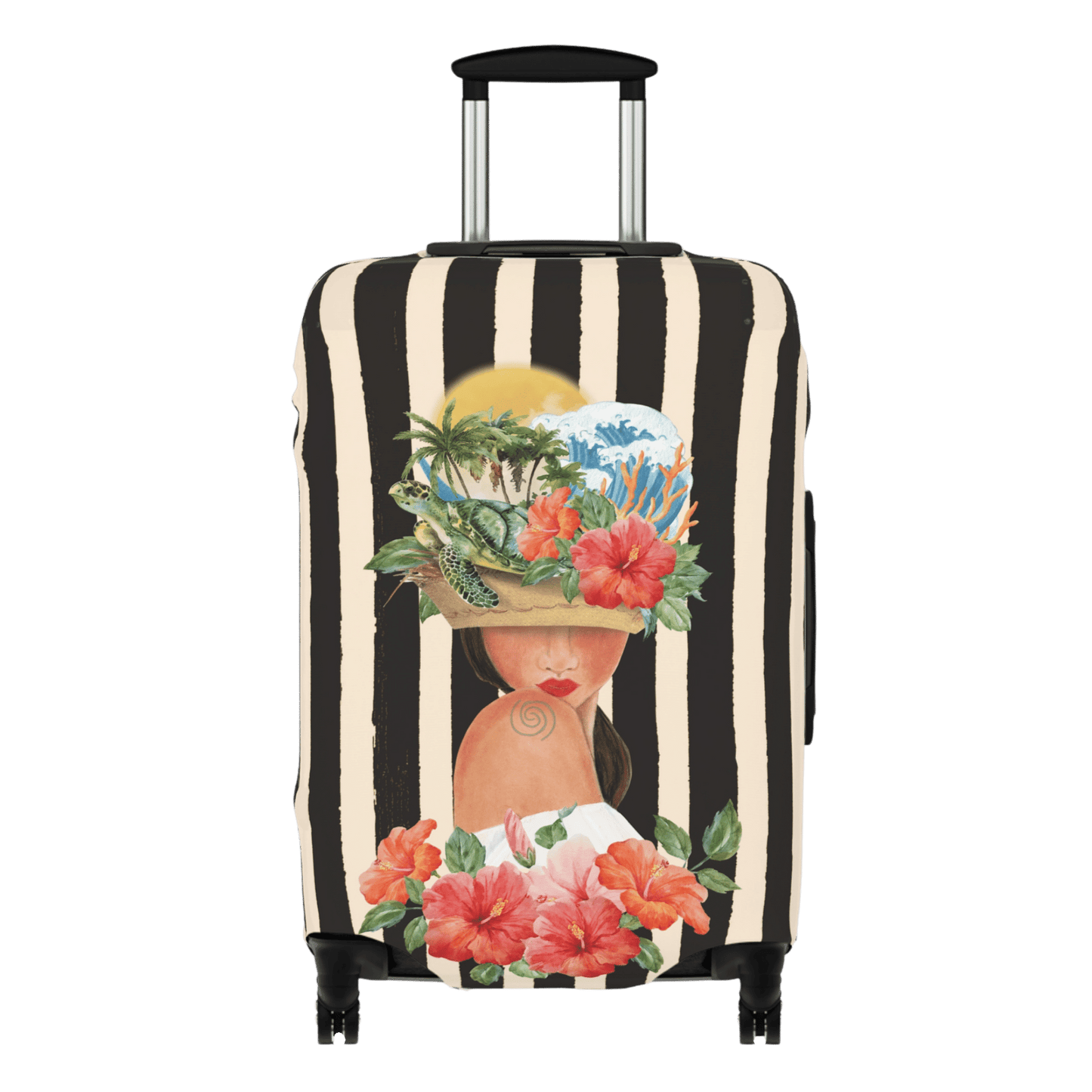 "Las Costas De Mi Pais" Designer Luggage Covers