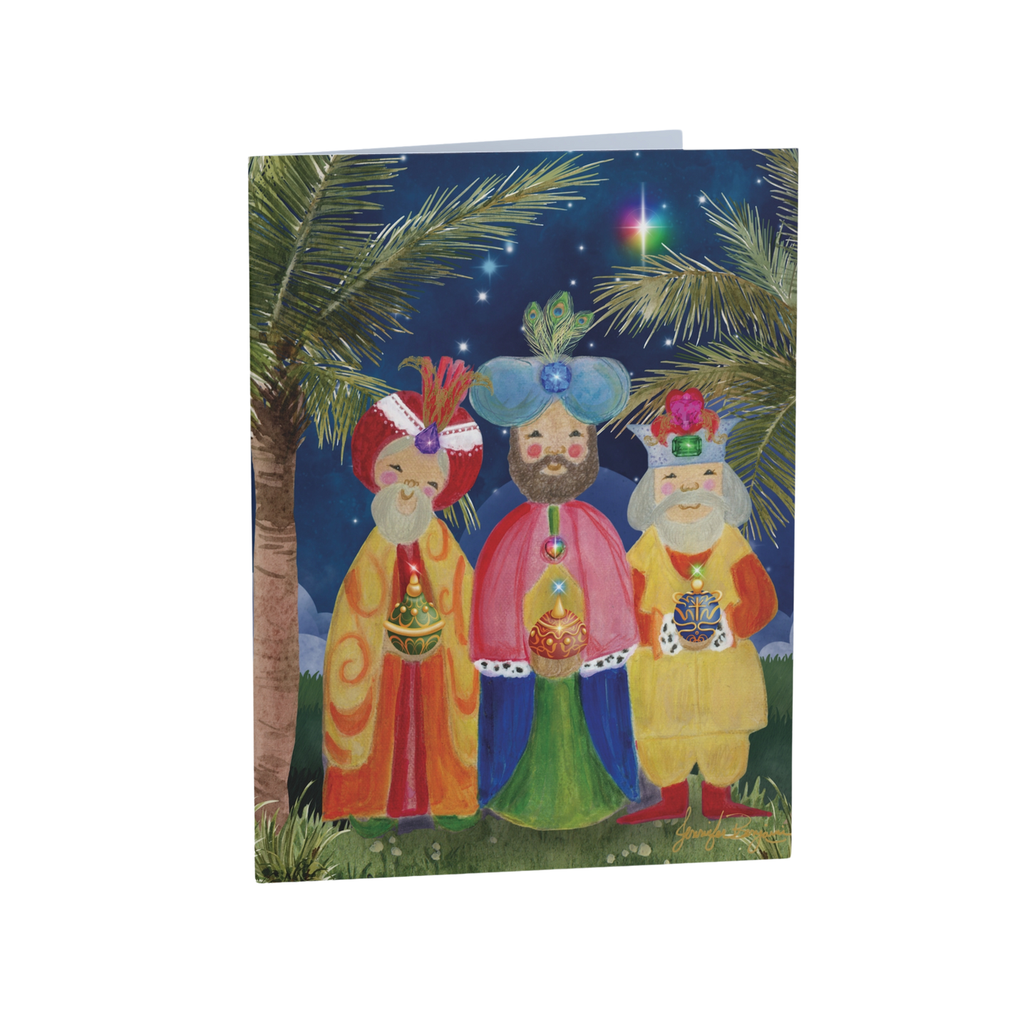 "Los Reyes Llegan al Campo" Greeting Card Packs