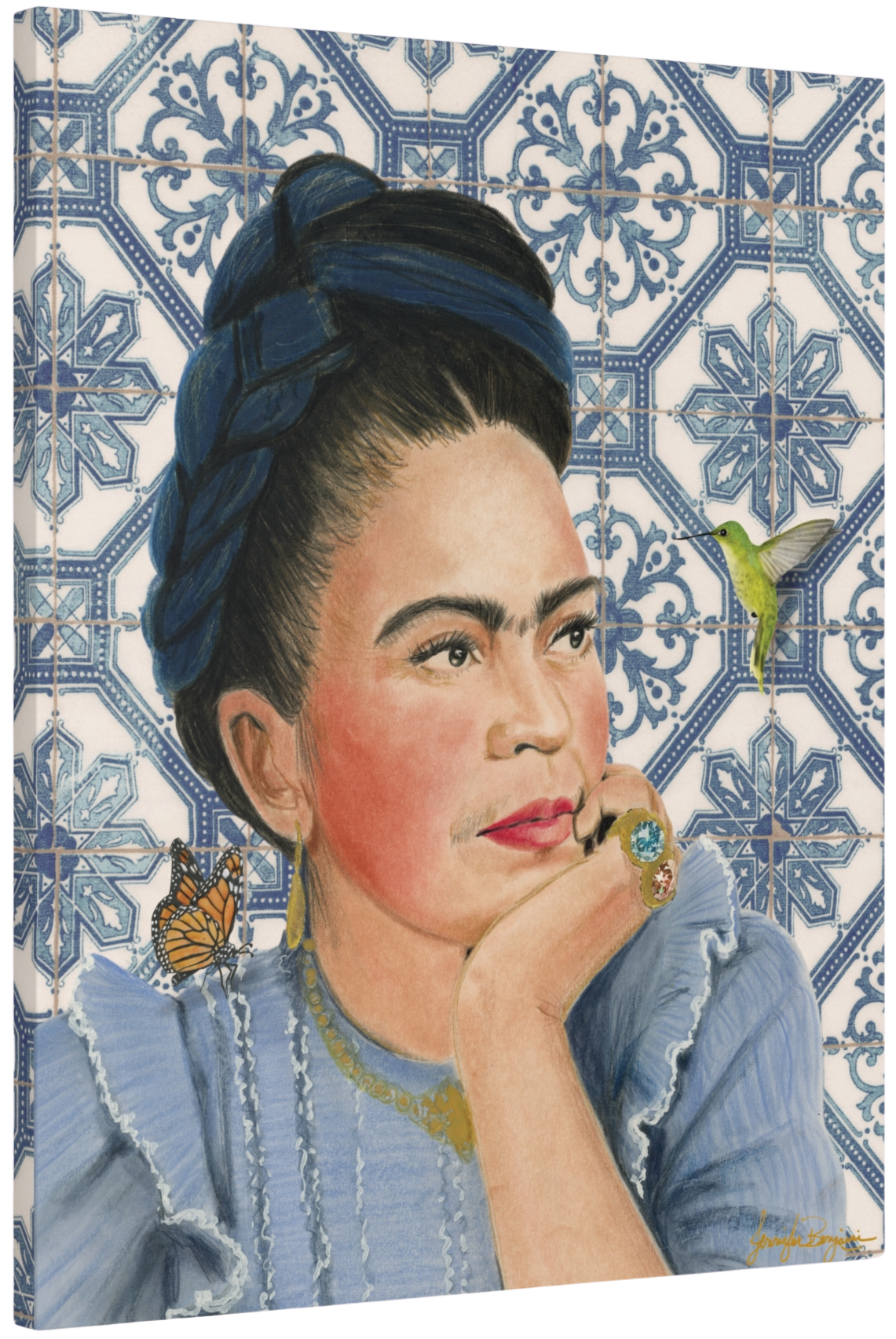 Frida Soñando Despierta Canvas